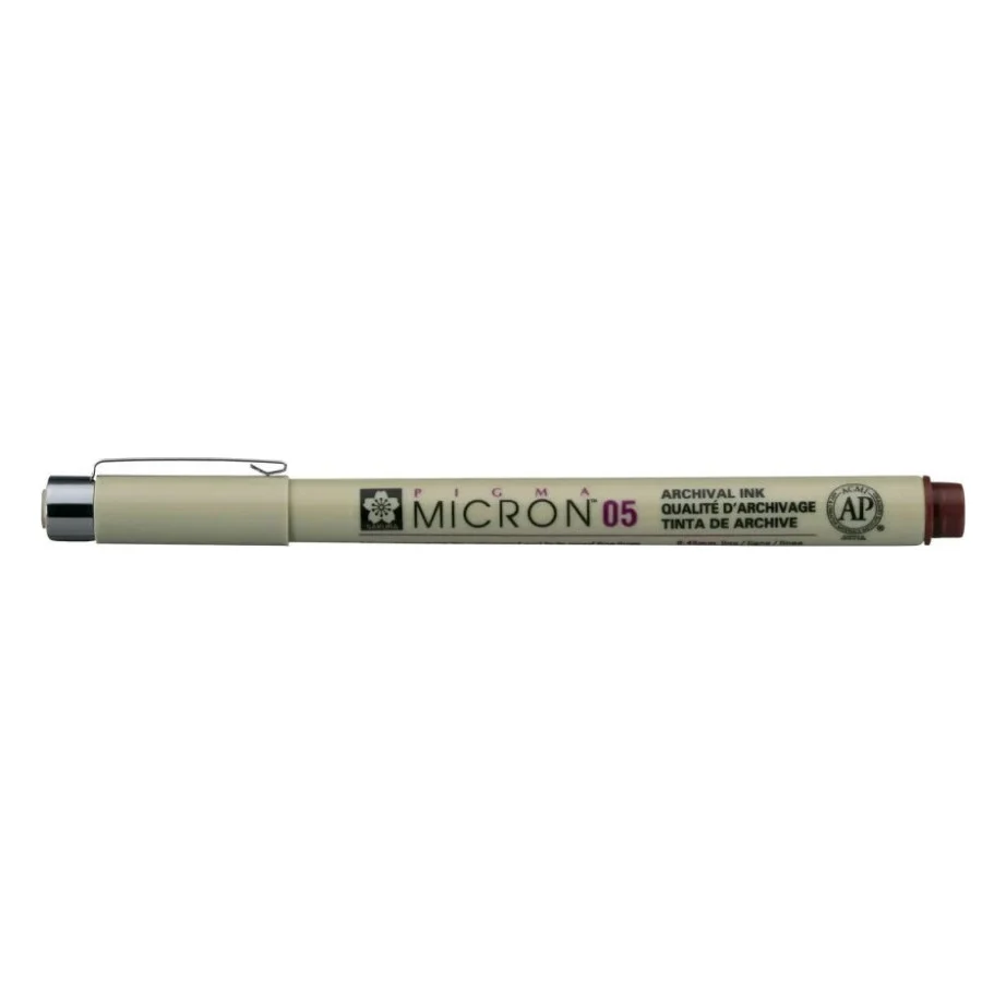 Лайнер Sakura Pigma Micron (0.5) 0,45 мм Бордовий (084511377431)
