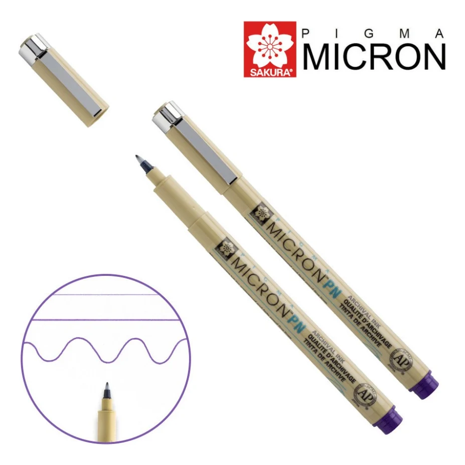 Лайнер Sakura PIGMA MICRON PN Пурпуровий (0.4-0.5мм) (084511307193)