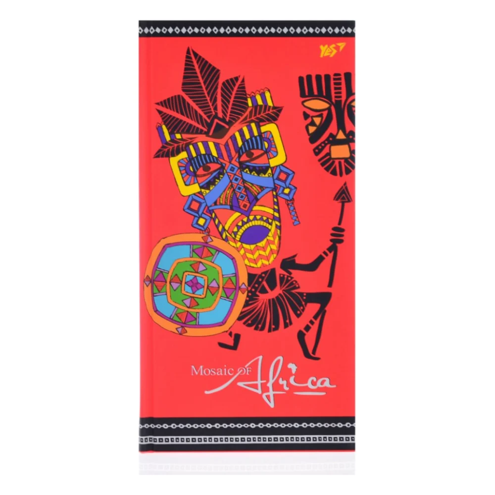 Блокнот Yes 100 * 200мм 96 л "African style" клітина (151357)