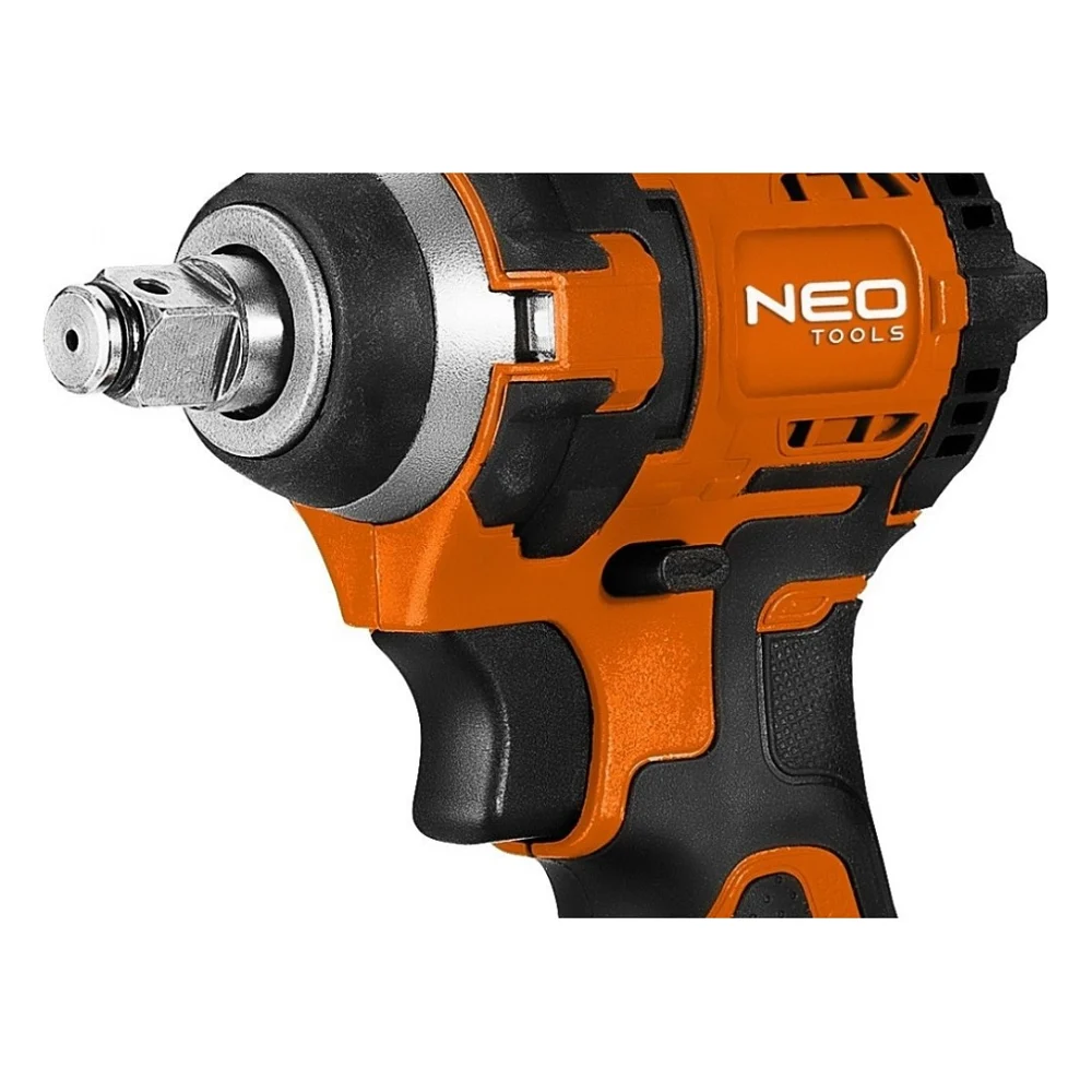 Гайковерт Neo Tools Energy+ 18V, безщітковий, 2500об/хв, 350Нм, 1/2", 3 швидкості, 1.1кг (без АКБ та ЗП) (04-613) — фото 8