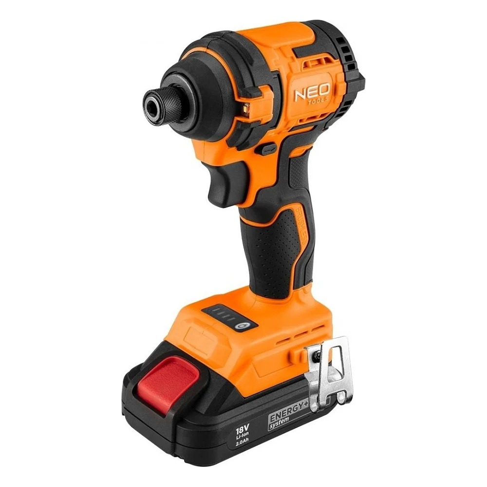 Гайковерт Neo Tools Energy+ 18V, безщітковий, 3600об/хв, 300Нм, 1/4", 4 швидкості, 0.85кг (без АКБ та ЗП) (04-612) — фото 3