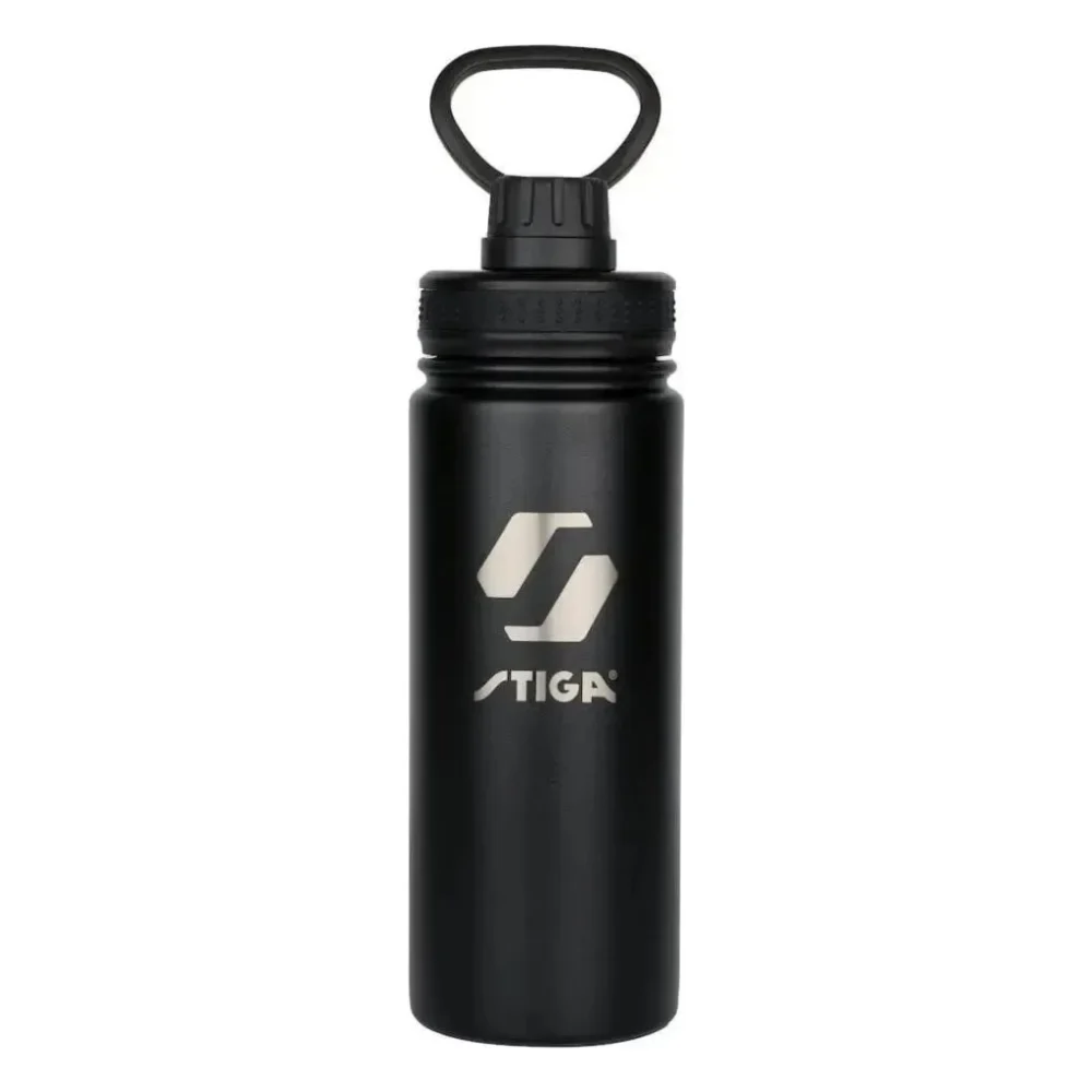 Пляшка для води Stiga Water Bottle Steel Black 550ml (2905-0101-55) (931287)