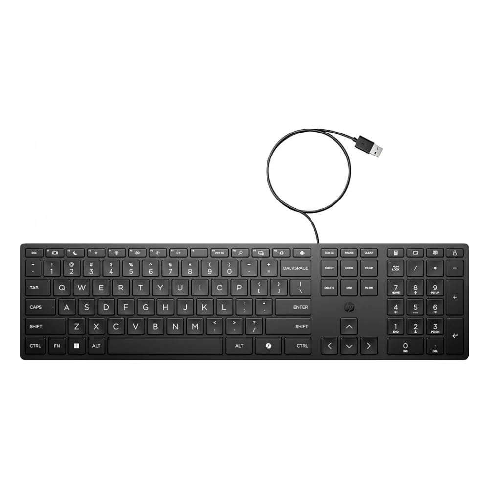 Клавіатура HP 320K USB UA Black (9SR37UT)