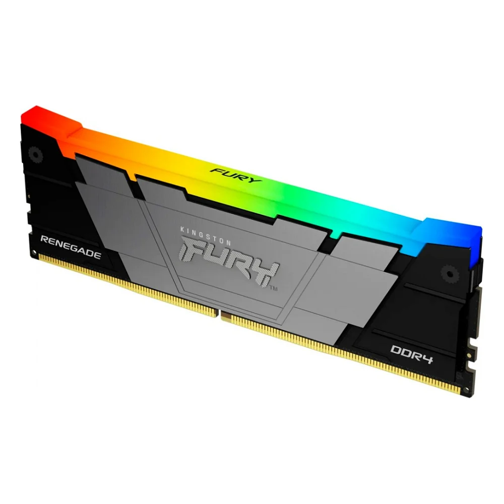Модуль пам'яті для комп'ютера DDR4 32GB 3600 MHz Renegade RGB Kingston Fury (ex.HyperX) (KF436C18RB2A/32)