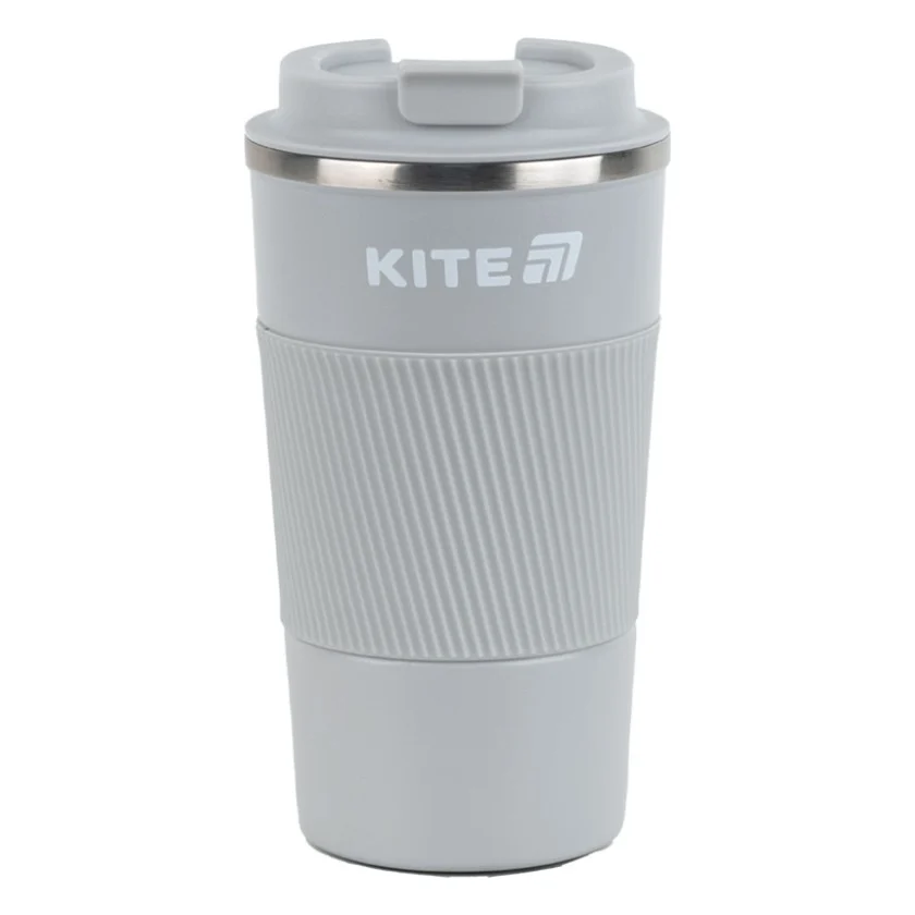 Термокружка Kite 510 мл сіра (K25-458-1)