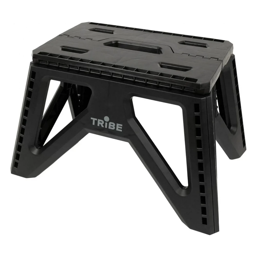 Стілець складаний Tribe Camp Chair Low пластиковий Black (T-EF-0001-black)