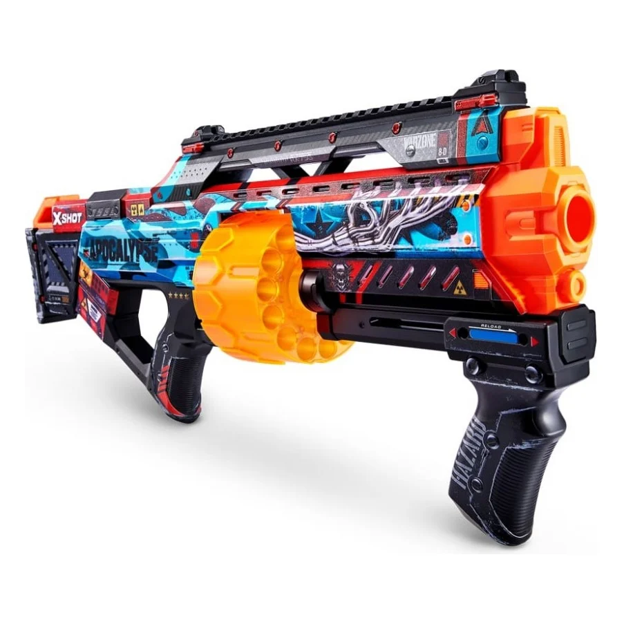 Іграшкова зброя Zuru X-Shot Швидкострільний бластер Skins Last Stand Apocalypse (16 патронів) (36518D)