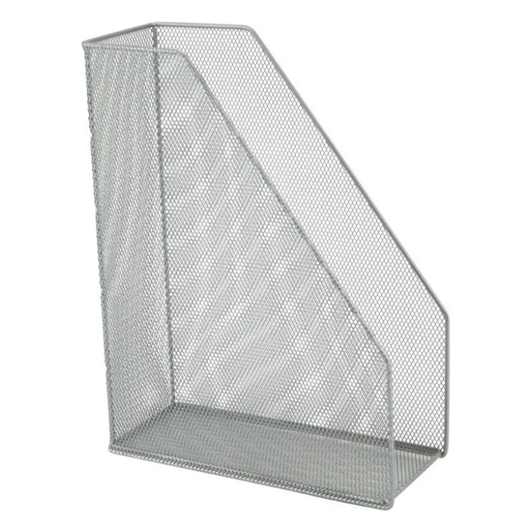 Лоток для паперів Axent вертикальний 100x250x320 мм металевий Сріблий (2120-03-A)