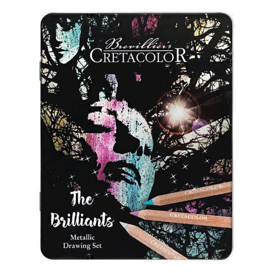 Олівці кольорові Cretacolor MEGACOLOR THE BRILLIANTS, 12 кольорів (9014400301521)
