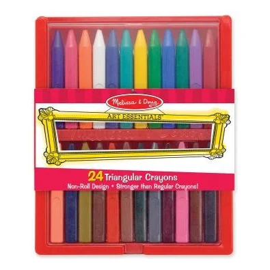 Олівці кольорові Melissa&Doug Дрібні полімерні 24 кольори (MD4136)