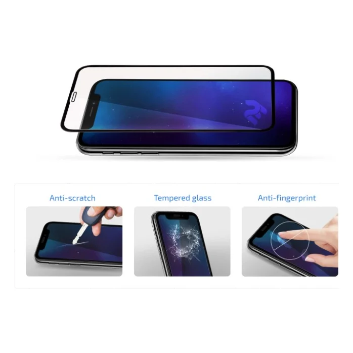 Скло захисне 2E Samsung Galaxy A04-A04s (A045-A047) 2.5D FCFG black (2E-G-A04-A04S-SMFCFG-BB) — фото 5