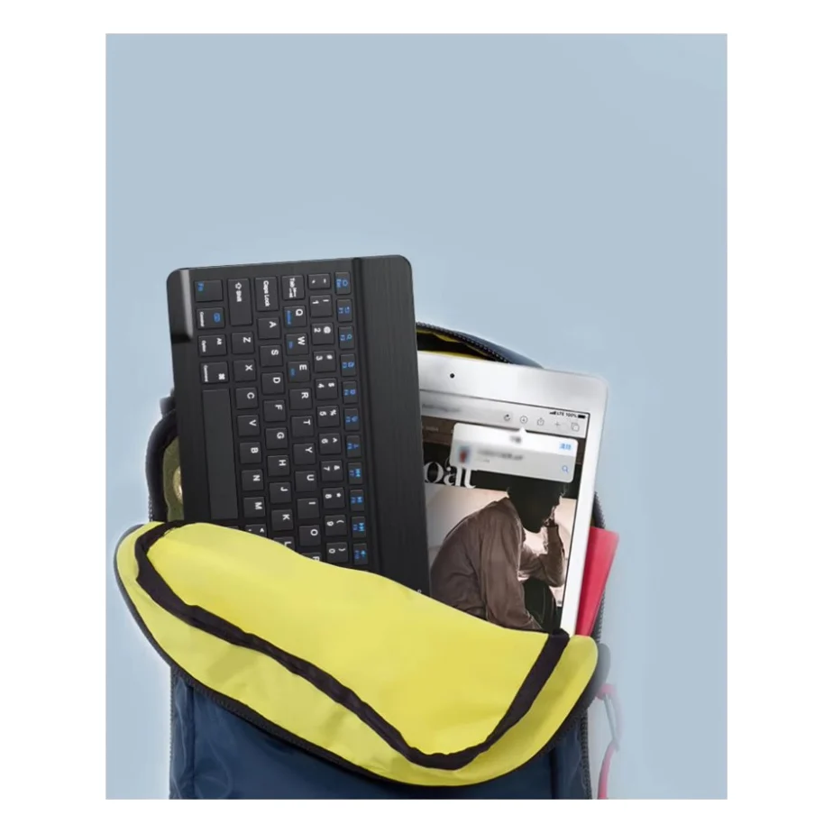 Клавіатура BeCover Bluetooth UA Black (713408) — фото 7