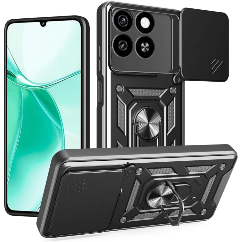 Чохол до мобільного телефона BeCover Military ZTE Blade A55 Black (713550) — фото 5