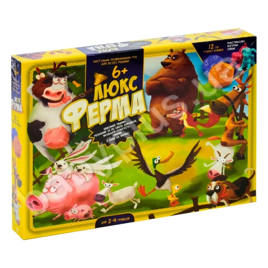 Настільна гра Danko Toys Ферма Люкс (укр.) (G-FL-01-02)