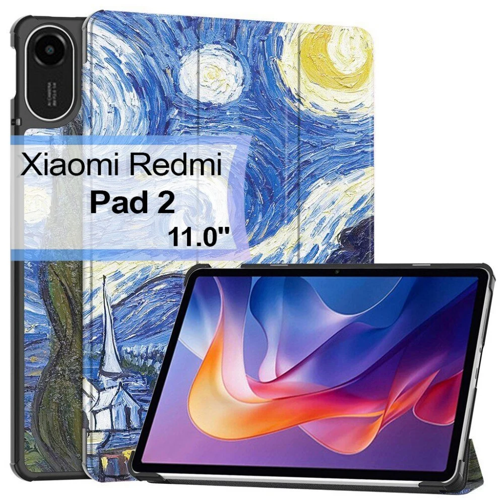 Чохол до планшета BeCover Smart Xiaomi Redmi Pad 2 11.0" Night (713649)