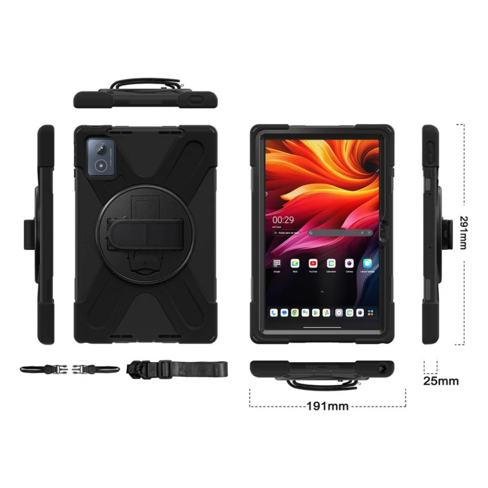 Чохол до планшета BeCover Heavy Duty Lenovo Tab K11 Plus TB-352F 11.45" Black (713635) — фото 3