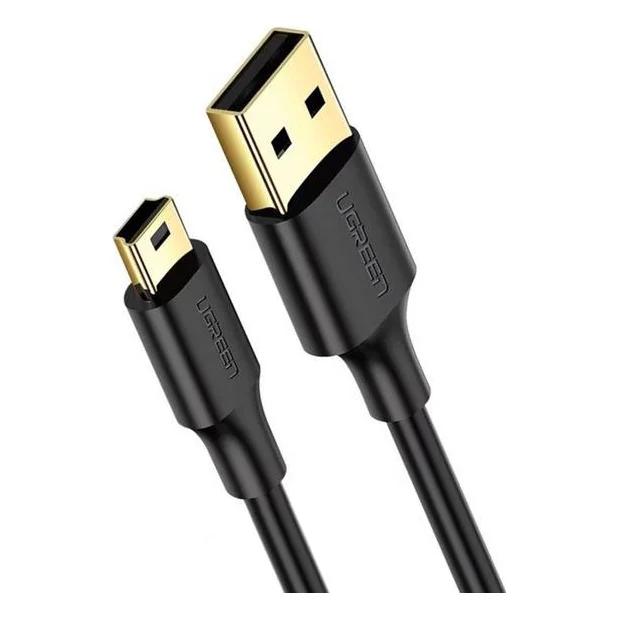 Кабель Ugreen USB to Mini 5 Pin Male 0.5m (Black)