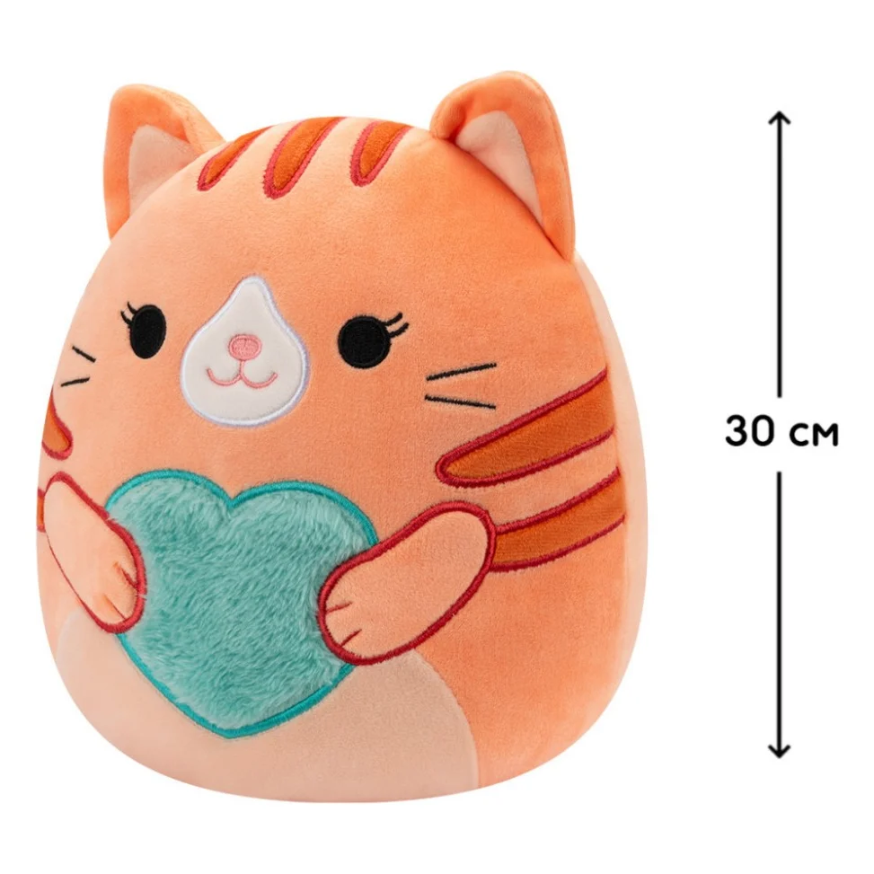 М'яка іграшка Squishmallows Кішечка Джіджі 30 см (SQVA00871) — фото 2