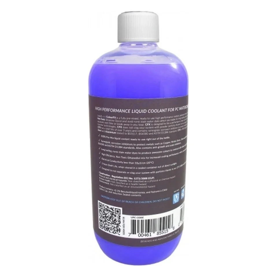 Охолоджуюча рідина Alphacool CFX premix Opaque Performance cooling fluid - 1000ml (LC-CFX1000-PV) — фото 2