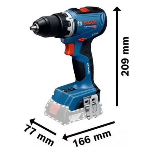 Шуруповерт Bosch Professional GSR 18V-65 18В 3163Нм 0-5500-2100обхв 1.06кг (0.601.9N3.200) — фото 4