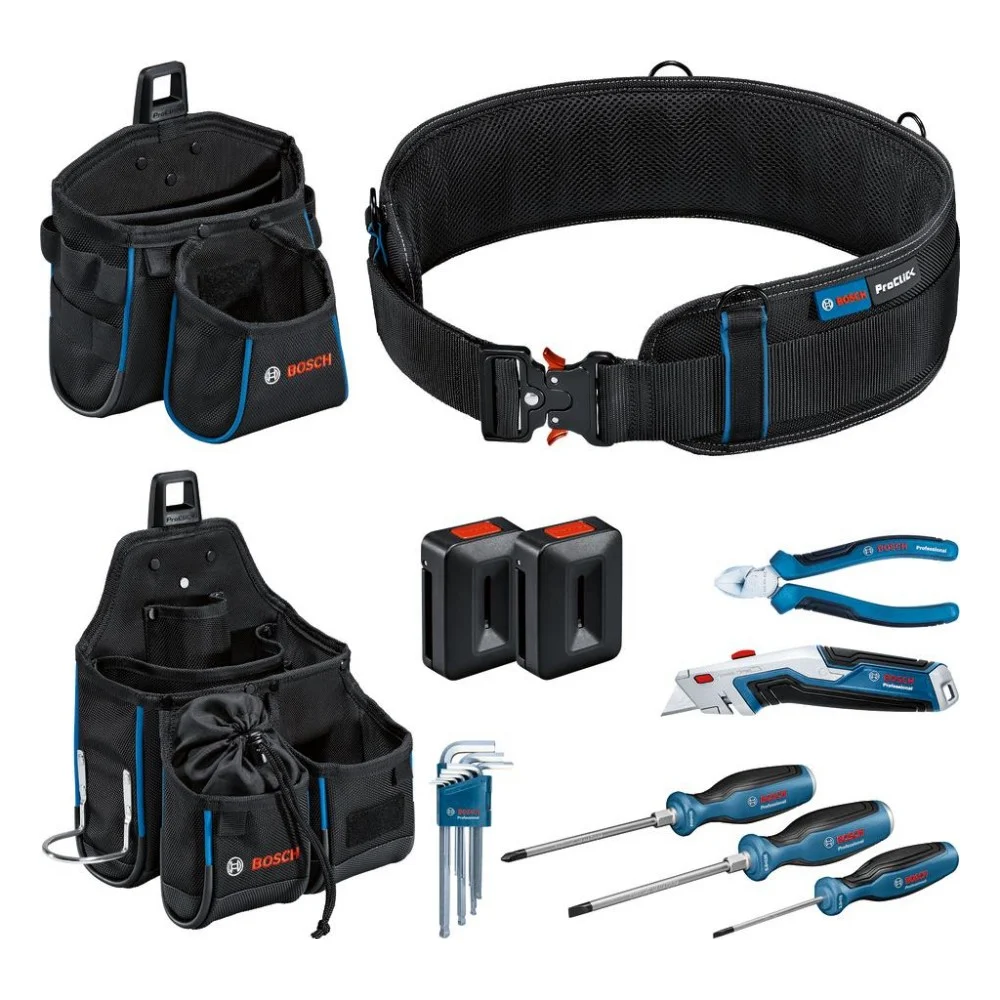 Сумка для інструмента Bosch Professional GWT2, GWT4 + 9 предметів (1.600.A02.H5C)