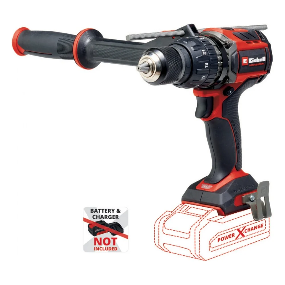 Шуруповерт Einhell Professional TP-CD 18/120 Li-i BL - Solo PXC 18V, безщітковий, ударний, 120Нм (без АКБ та ЗП) (4514310)