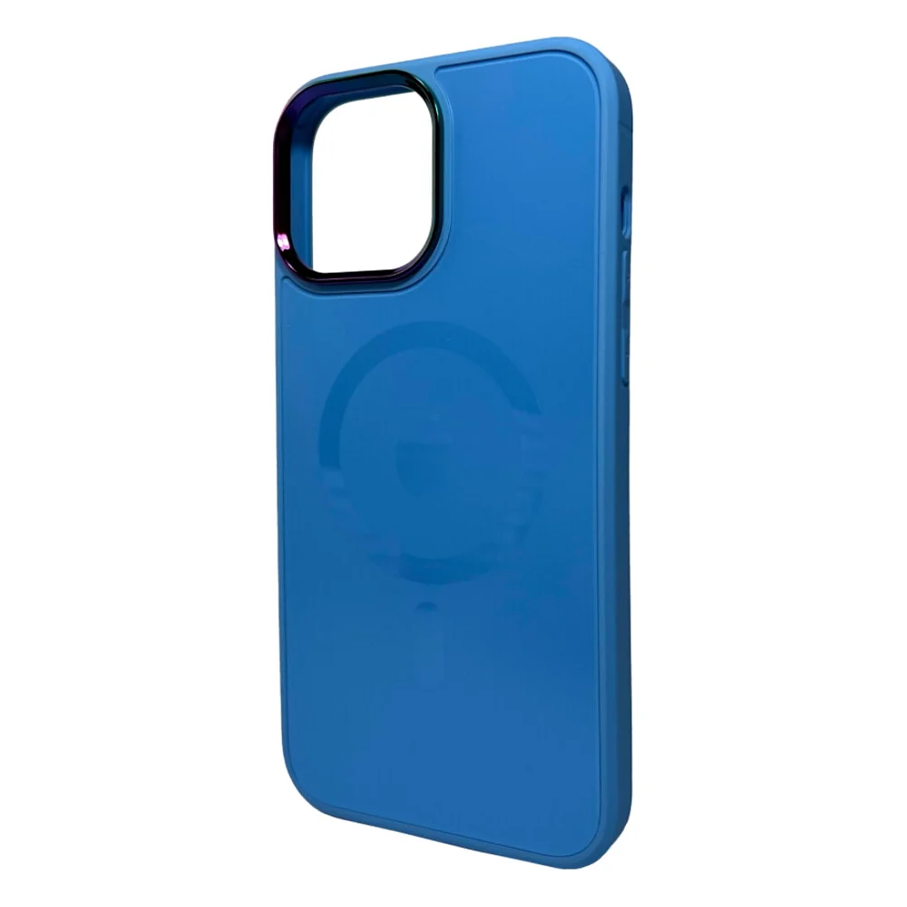 Чохол до мобільного телефона AG Glass Sapphire MagSafe Logo for Apple iPhone 15 Pro Max Blue (AGSappiP15PMBlue)