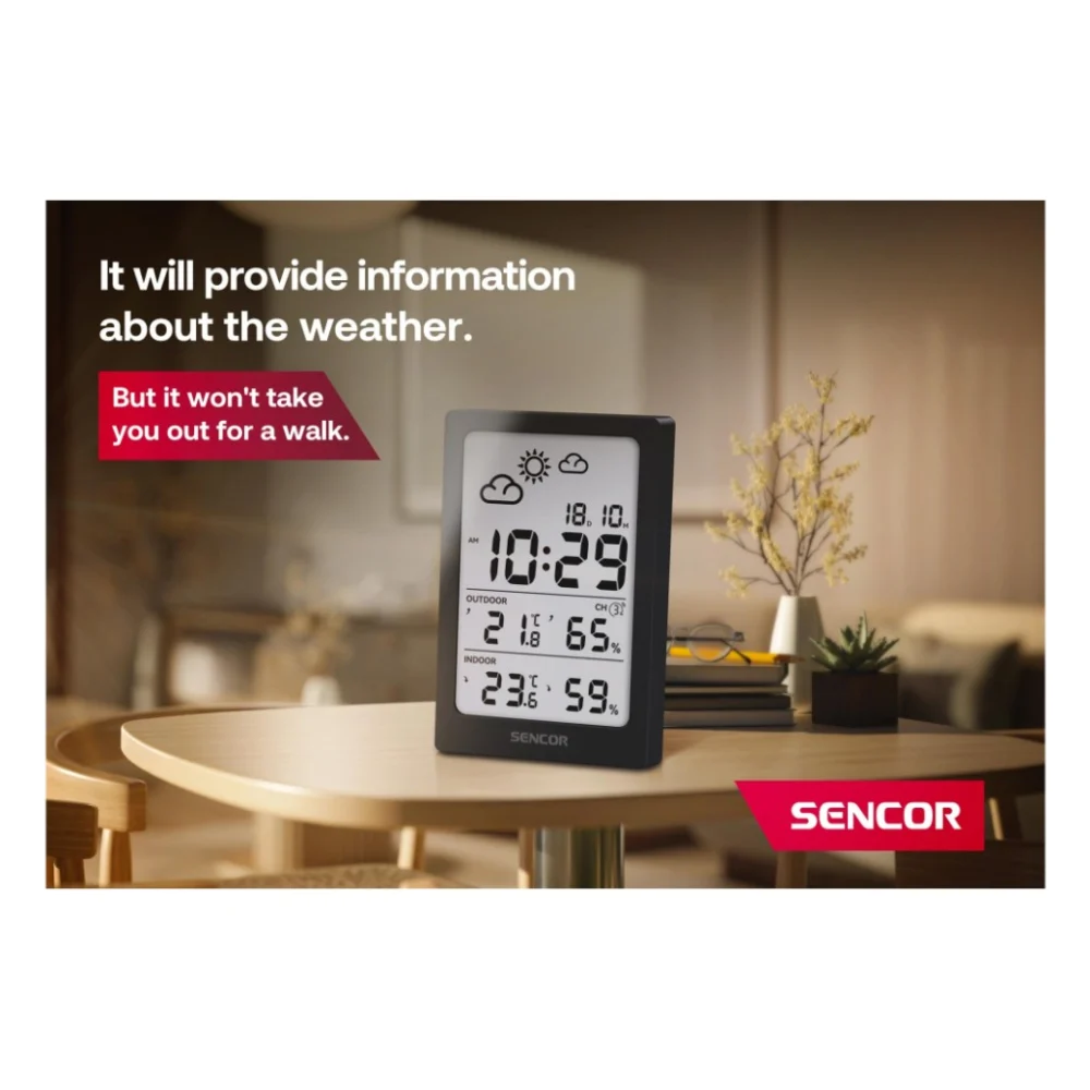 Метеостанція Sencor SWS2300W — фото 7