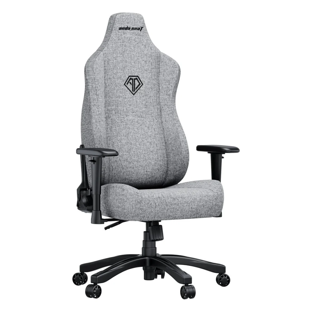 Крісло ігрове Anda Seat Fabric Novis Size L Gray (AD23-L-01-G-F)