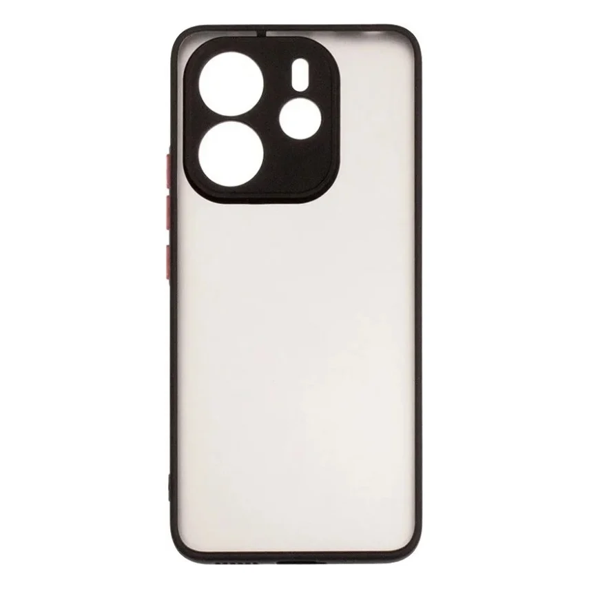 Чохол до мобільного телефона ColorWay Smart Matte Xiaomi Redmi Note 14 black (CW-CSMXRN14-BK)