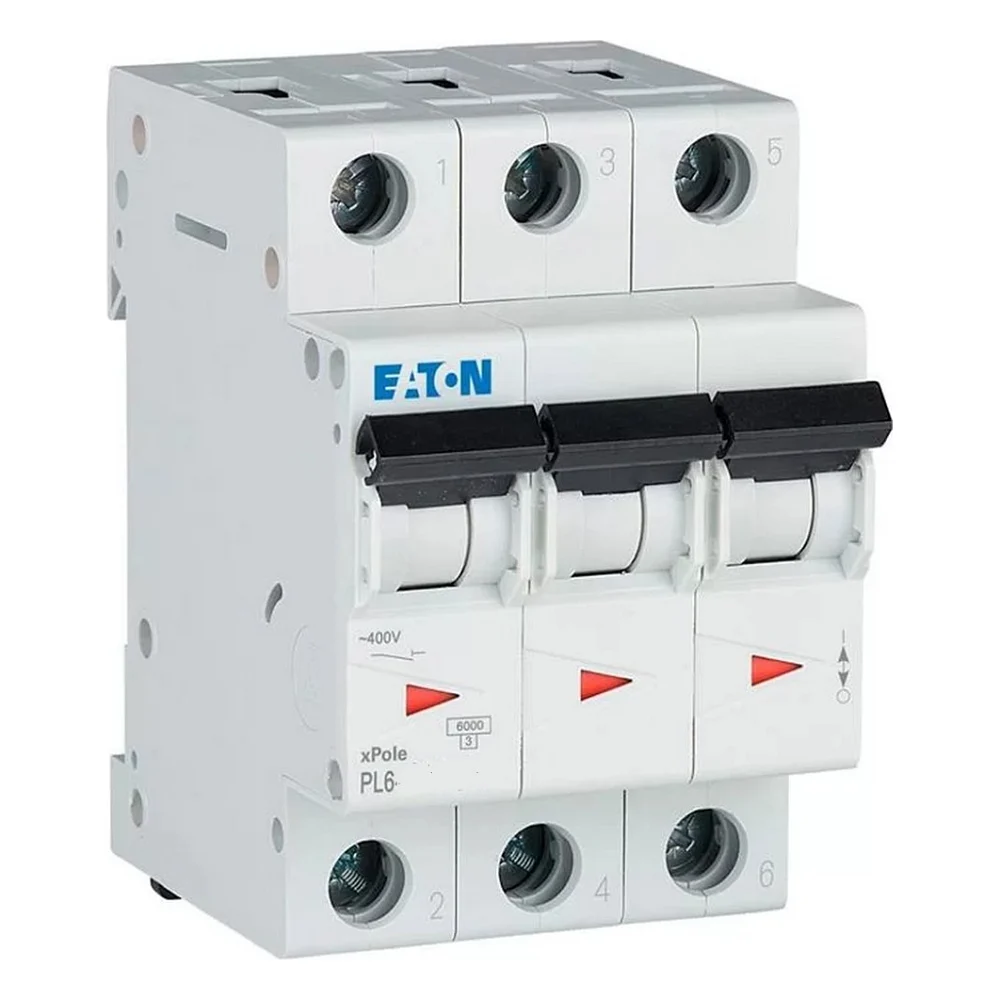 Автоматичний вимикач Eaton 3-п. М3 С 40А PL6 6кА