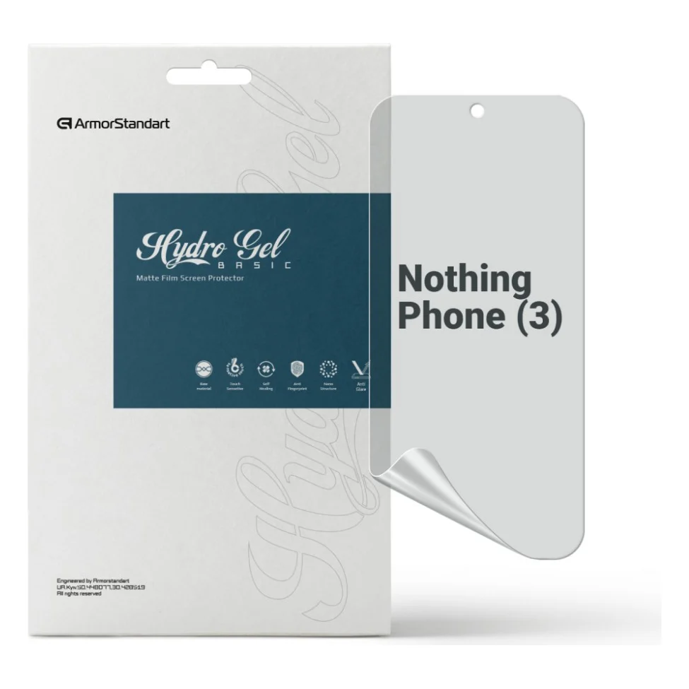 Плівка захисна Armorstandart Matte Nothing Phone 3 (ARM87831)