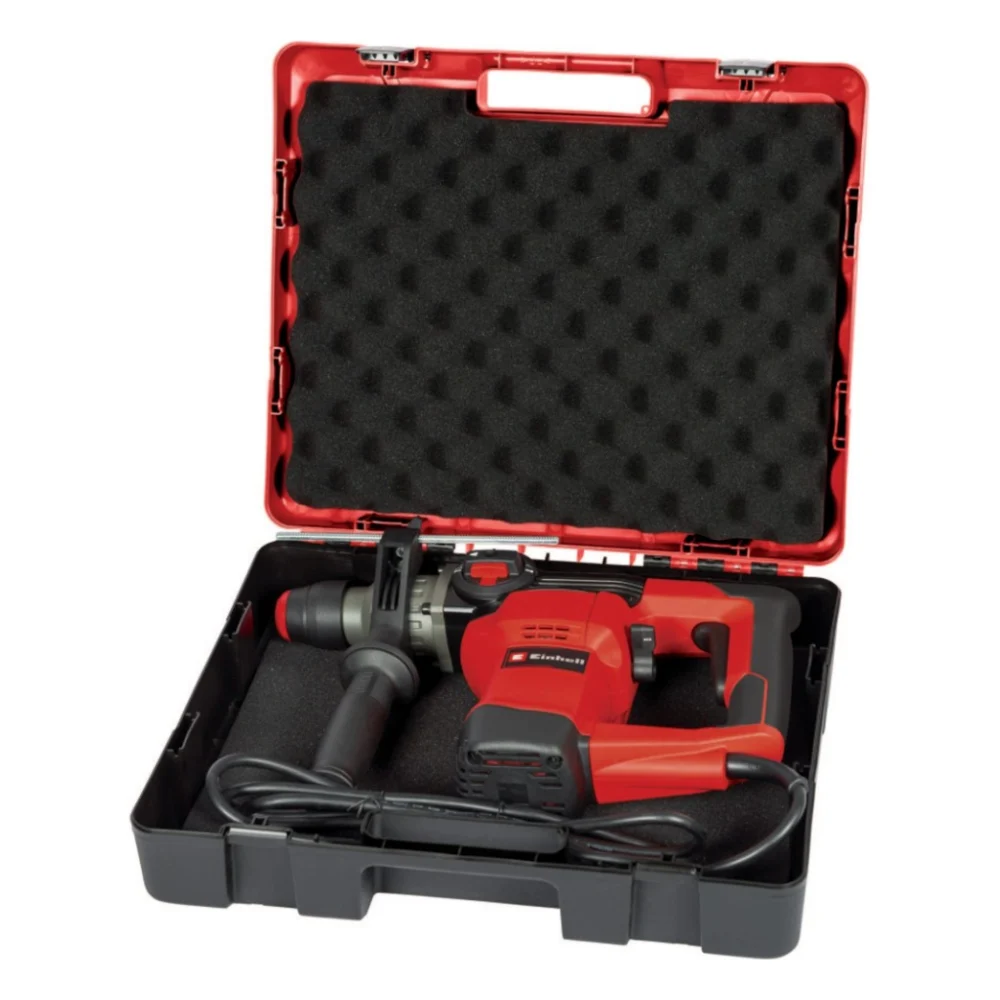 Перфоратор Einhell TC-RH 28 3F, 950 Вт, SDS+, бочковий, 3.5 Дж, 990 об/хв, кейс (4258002) — фото 7