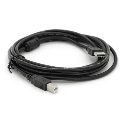 Кабель для принтера USB 2.0 AM/BM 3.0m ferrite black Voltronic (YT-AM/BM-3.0BB)