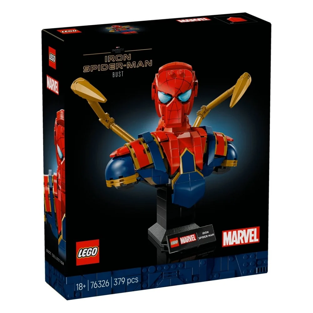 Конструктор LEGO Super Heroes Погруддя Залізної Людини-Павука (76326)
