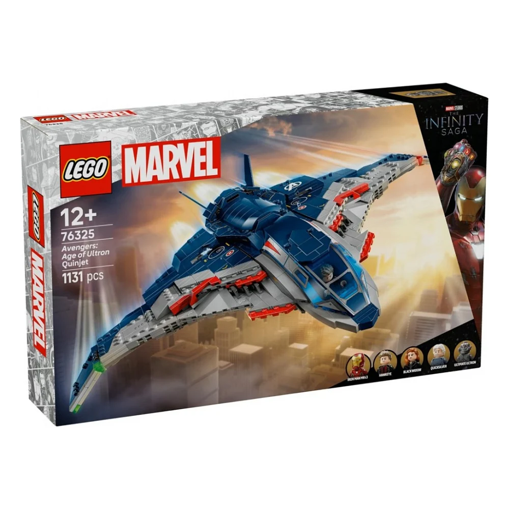 Конструктор LEGO Super Heroes Месники: Ера Альтрона Квінджет (76325)