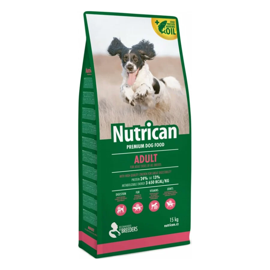 Сухий корм для собак Nutrican Adult для собак зі смаком курки 15 кг (nc507016)