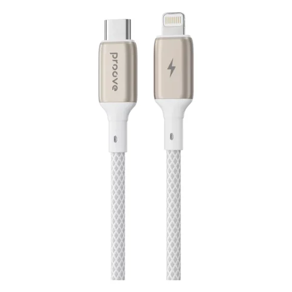 Кабель Proove Dense Metal Type-C to Lightning 27W 1m White (CCDM27002102)