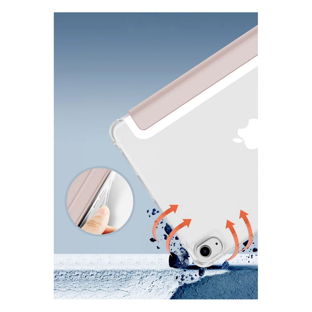 Чохол до планшета BeCover Soft Edge with Apple Pencil Holder iPad Mini 7 2024 Pink (712470) — фото 3