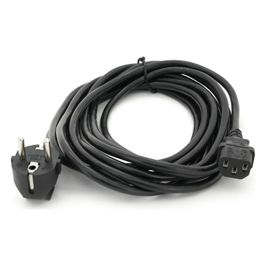 Кабель живлення C13 5.0m 1.0mm2 Voltronic (PC-186 CEE7/7-C13-CCA50/1)