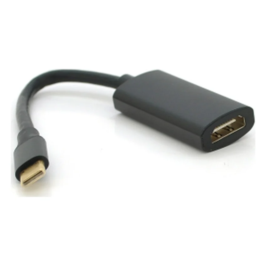 Перехідник USB-C to HDMI F 0.15m black-gray Voltronic (YT-Type-C(M)/HDMI(F)-15cm)