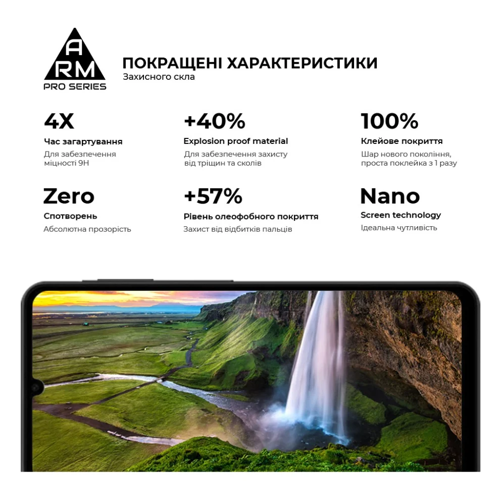 Скло захисне Armorstandart Pro Samsung A07 4G (ARM86511) — фото 5