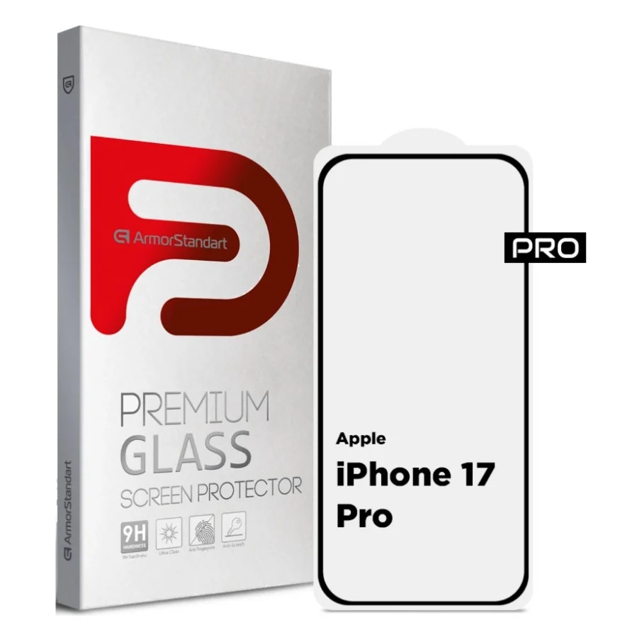 Скло захисне Armorstandart Pro Apple iPhone 17 Pro (ARM86412)