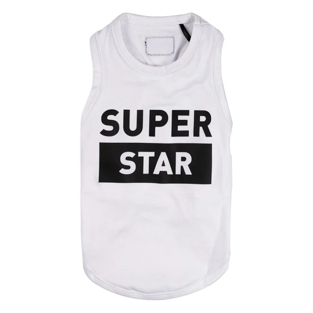 Борцівка для тварин Pet Fashion "Superstar" S біла (4823082421848)