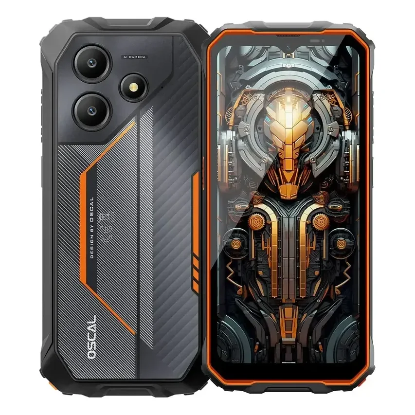 Мобільний телефон Oscal Marine 2 8/256Gb Orange EU