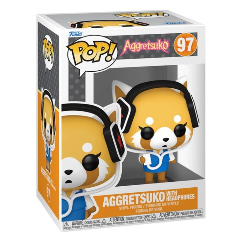 Фігурка Funko Pop серії Sanrio - Агресивна Рецуко в навушниках (80392) — фото 2