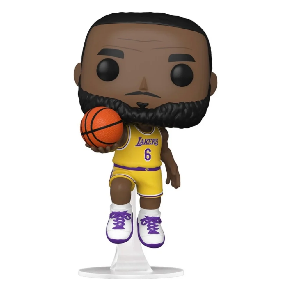 Фігурка Funko Pop серії НБА – Леброн Джеймс у жовтій уніформі (65792)