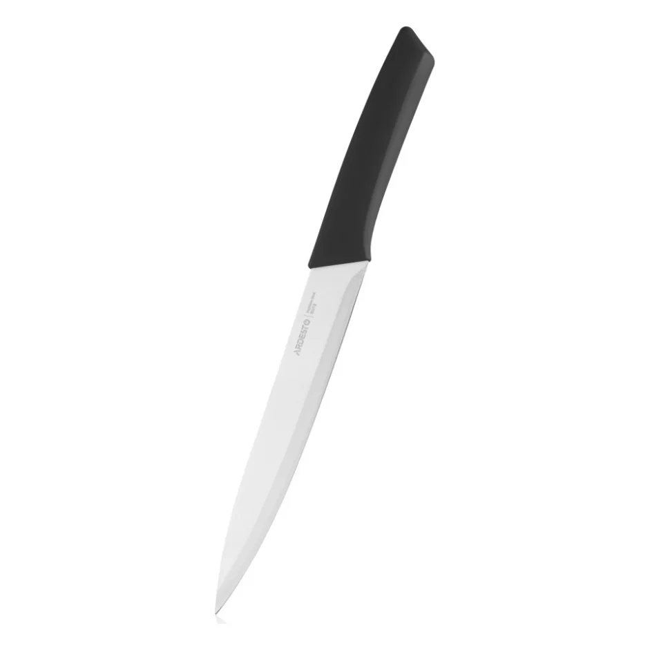 Кухонний ніж Ardesto Gemini Gourmet 20.5см, чорний (AR2132SB)