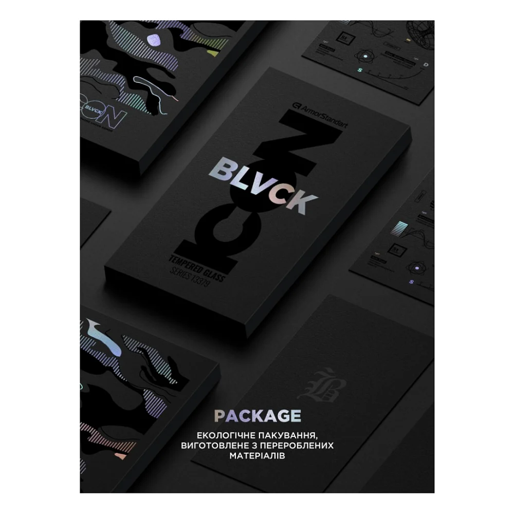 Скло захисне Armorstandart Supreme Black Icon Apple iPhone 17 Pro (ARM86400) — фото 12