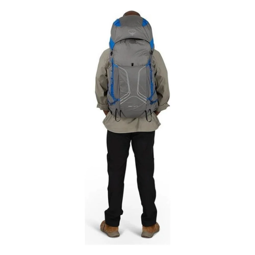 Рюкзак туристичний Osprey Exos Pro 55 dale grey/agam blue - S/M - сірий (009.3298) — фото 5